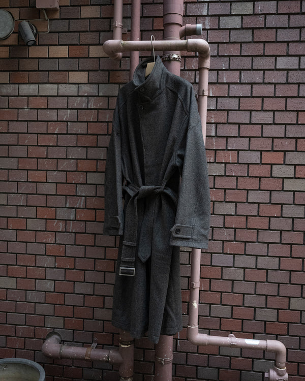 WOOL BLANKET BALMACAAN COAT