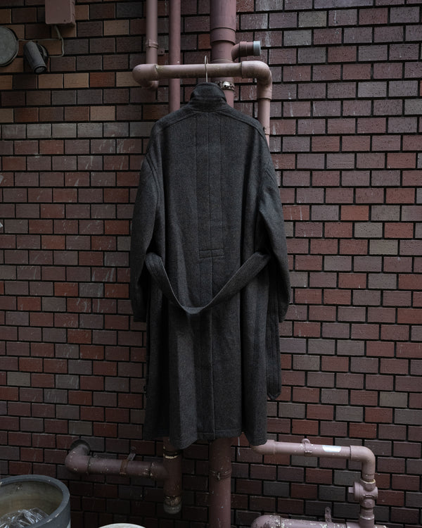 WOOL BLANKET BALMACAAN COAT