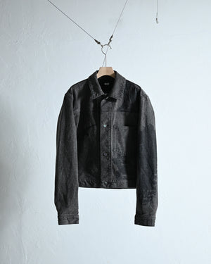 Hidden Prints Denim Jacket-Fujimoto-COELACANTH