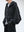 SWEAT HOODIE COAT, black