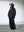 SWEAT HOODIE COAT, black