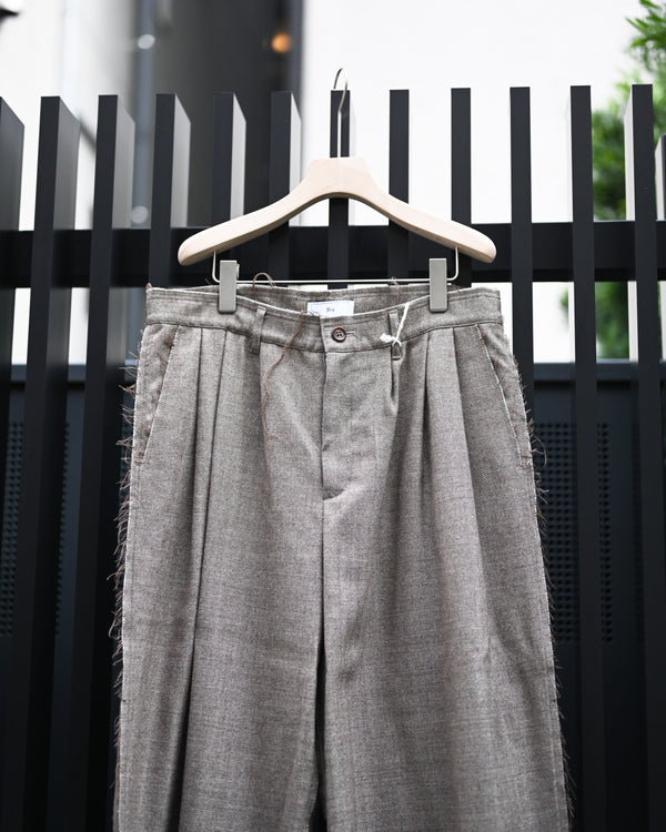 ALPACA SAXONY SCHADEN 3TUCK PANTS