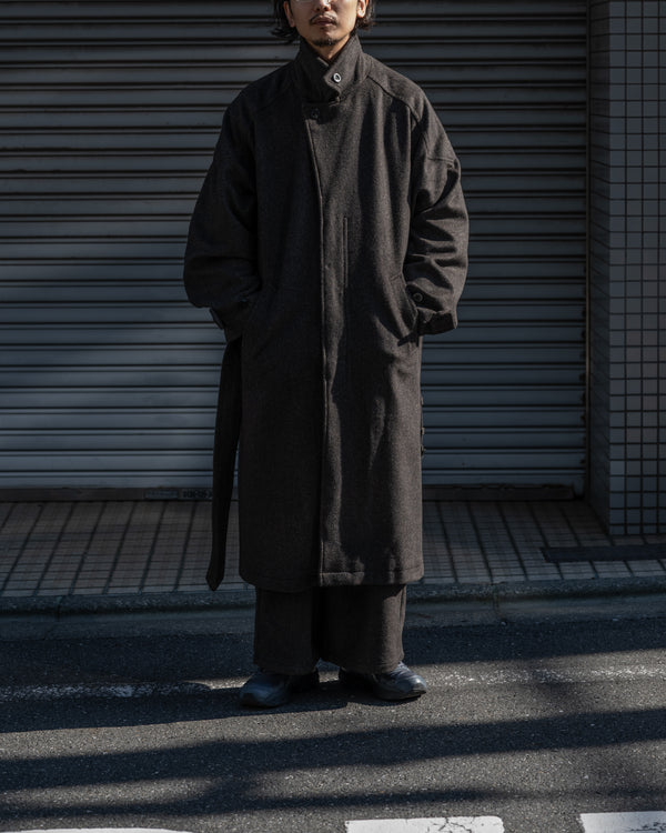 WOOL BLANKET BALMACAAN COAT