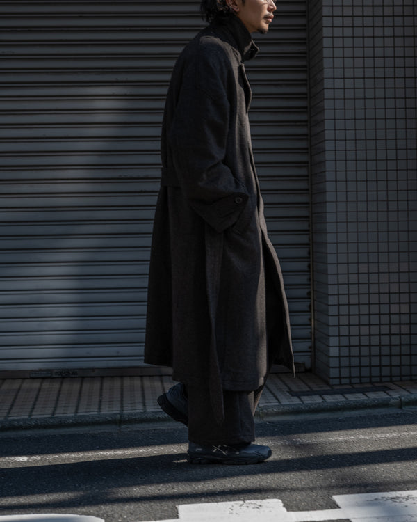 WOOL BLANKET BALMACAAN COAT