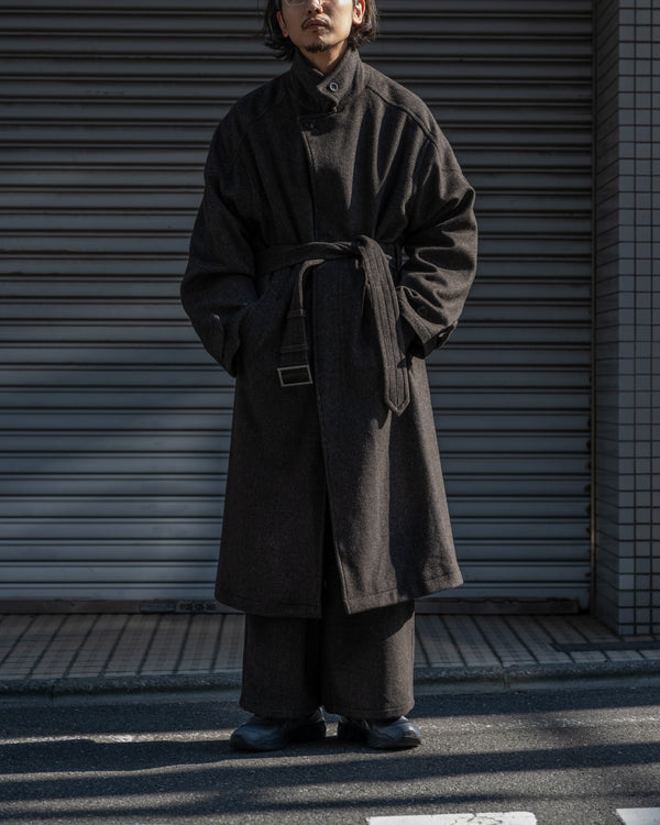 WOOL BLANKET BALMACAAN COAT