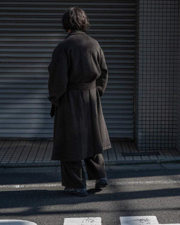 WOOL BLANKET BALMACAAN COAT