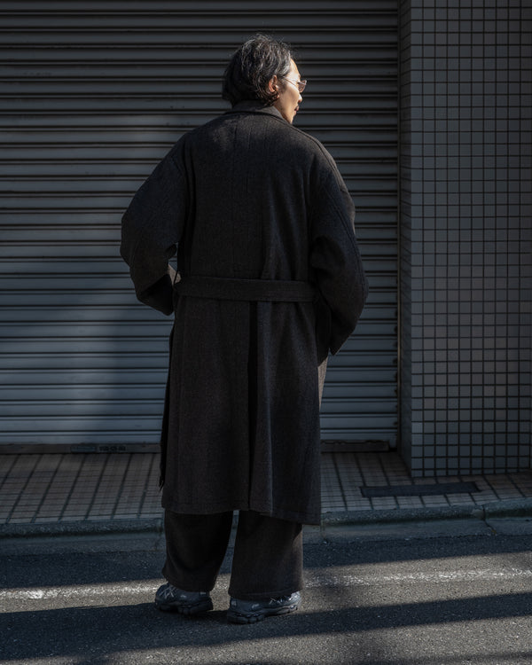 WOOL BLANKET BALMACAAN COAT