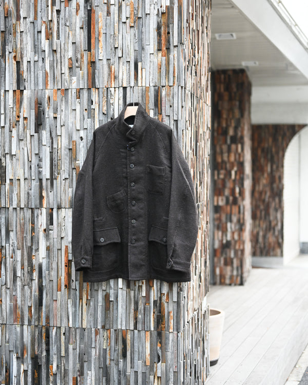 Railman jacket, Alpaca melton