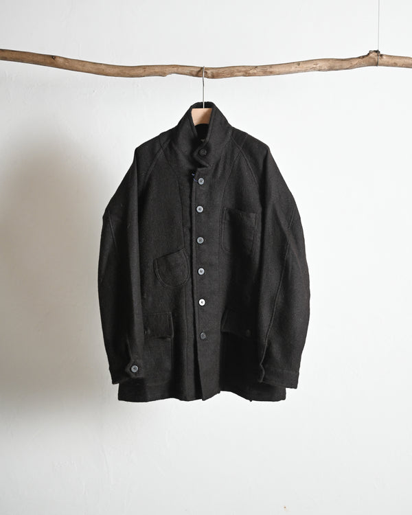 Railman jacket, Alpaca melton