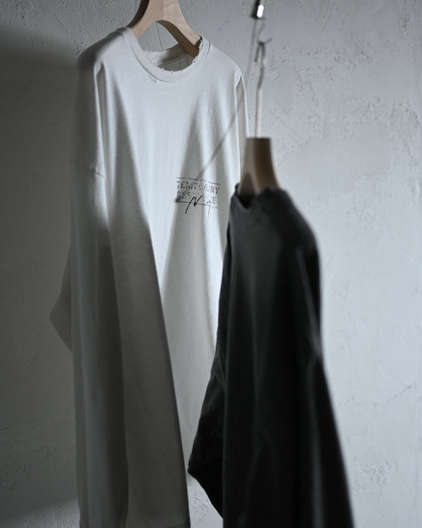 T/RESIDENCE DYED LS T-SHIRT-ANCELLM-COELACANTH