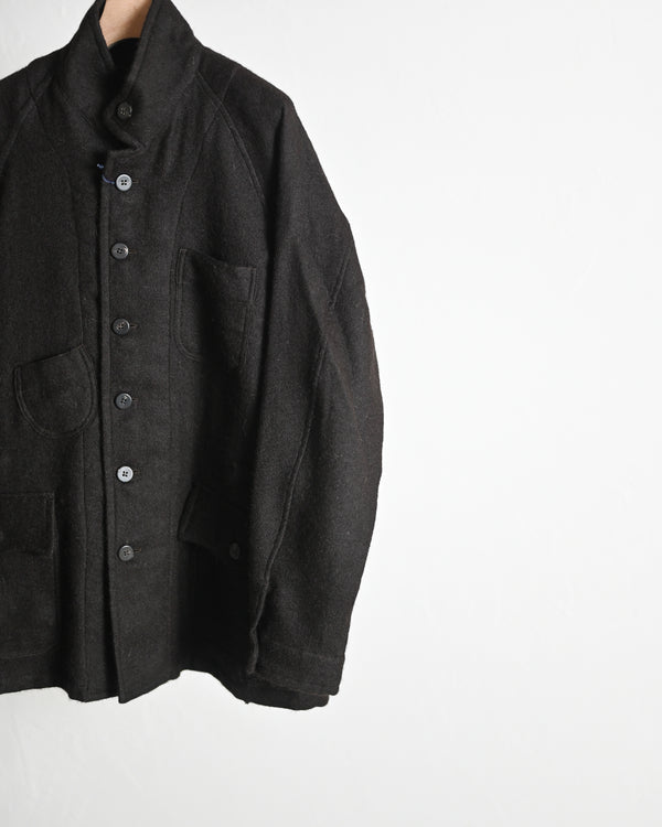 Railman jacket, Alpaca melton