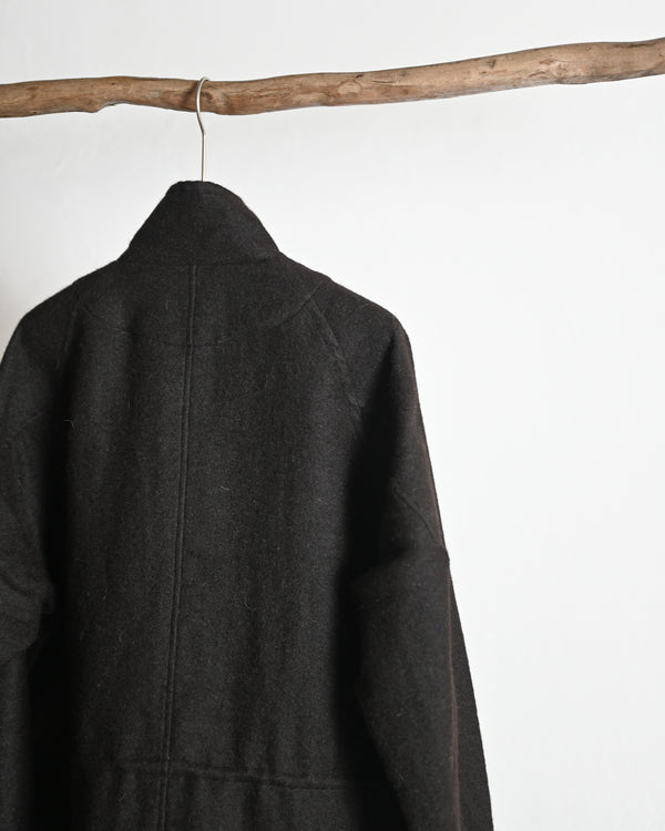 Railman jacket, Alpaca melton