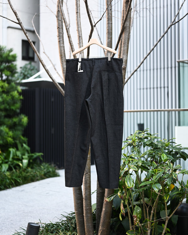 HERRING BONE PANTS, COTTON LINEN