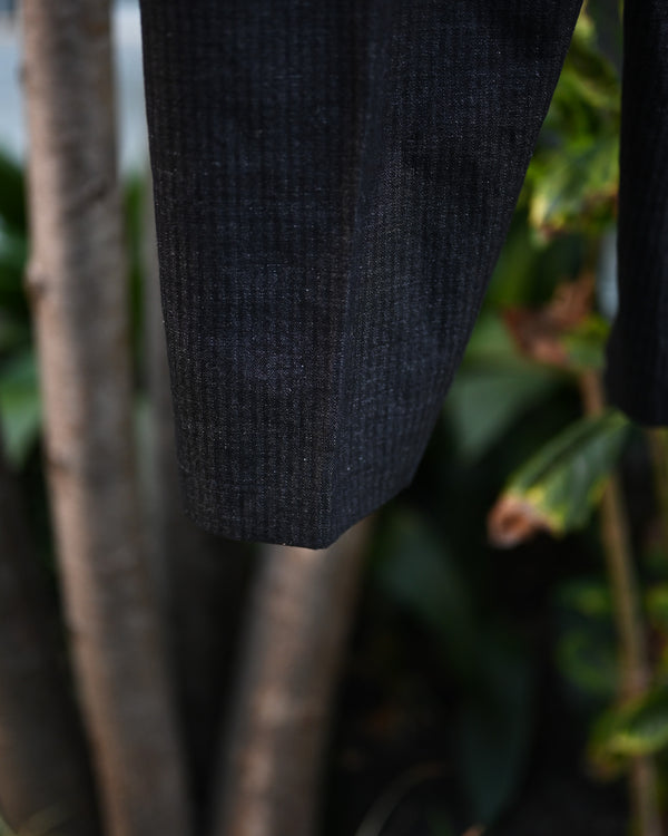 HERRING BONE PANTS, COTTON LINEN