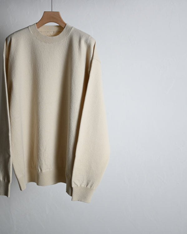 RIGID CASHMERE SWEATER P/O, raw