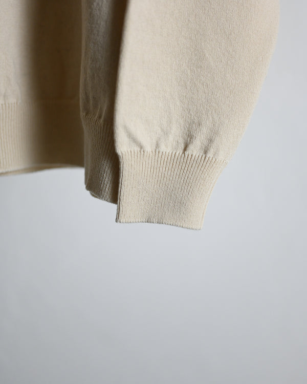 RIGID CASHMERE SWEATER P/O, raw