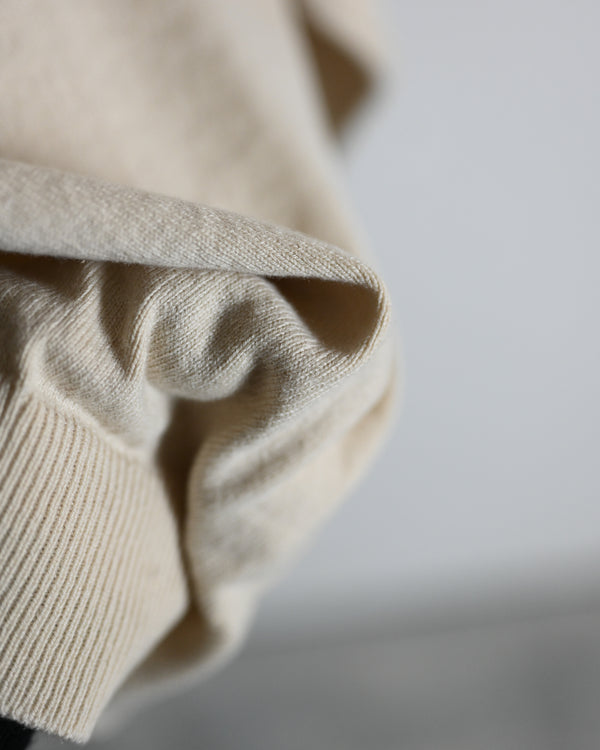 RIGID CASHMERE SWEATER P/O, raw