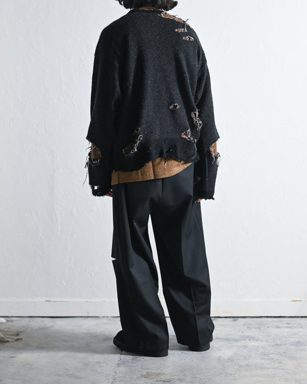 DAMAGE KNIT-ANCELLM-COELACANTH