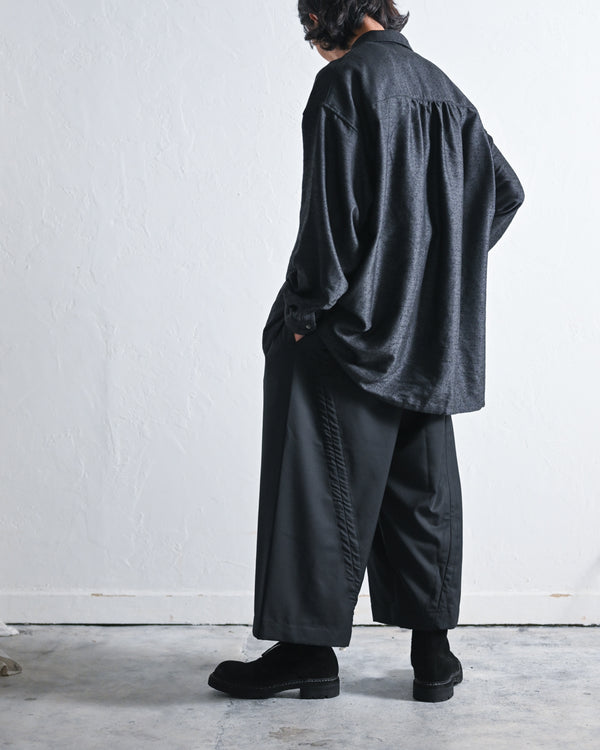 Super 140’s wool baggy pants Exclusive for COELACANTH-YUTA MATSUOKA-COELACANTH