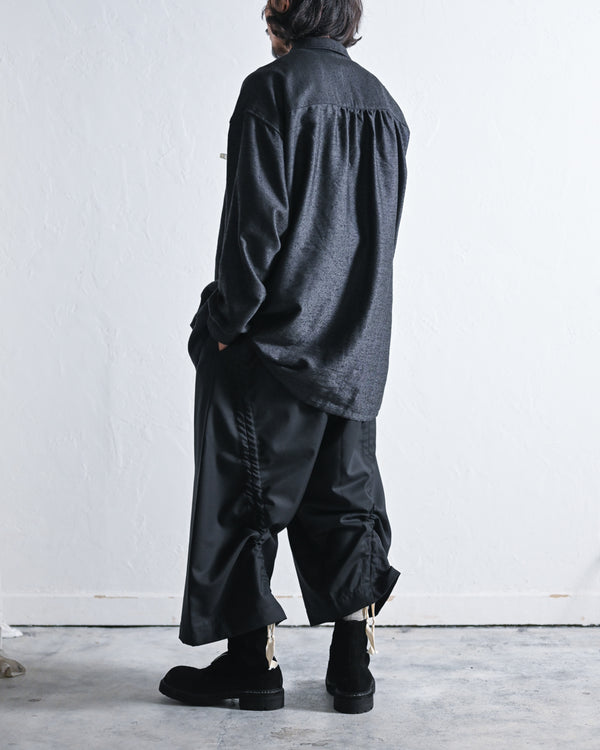 Super 140’s wool baggy pants Exclusive for COELACANTH-YUTA MATSUOKA-COELACANTH