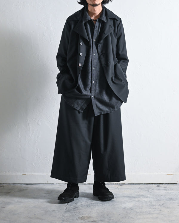 Super 140's wool cook jacket-YUTA MATSUOKA-COELACANTH