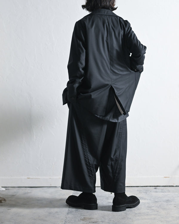 Super 140's wool cook jacket-YUTA MATSUOKA-COELACANTH