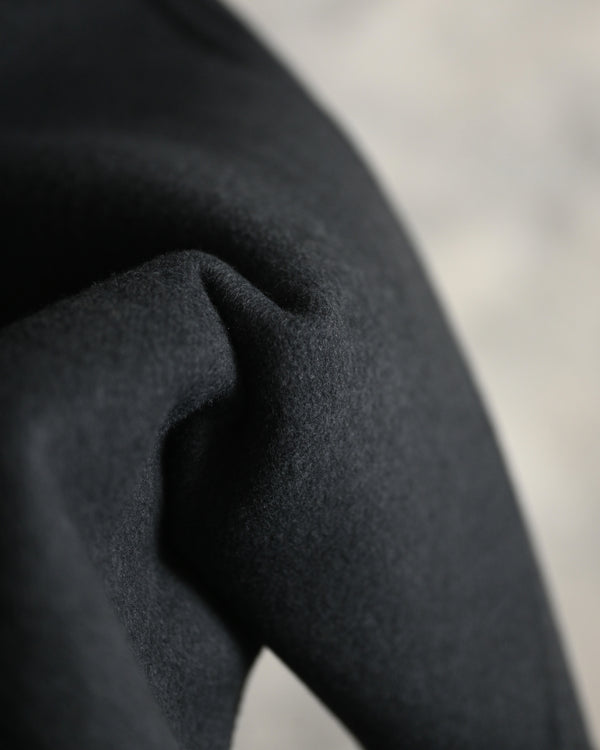 Extra Fine Wool Rever Raglan Coat