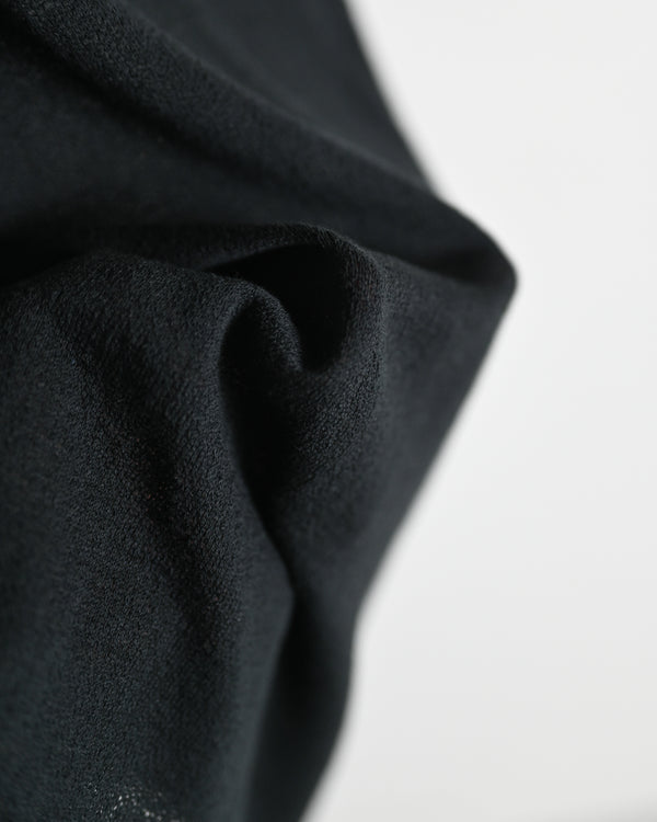 BACK CREPE JERSEY / SLEEVELESS