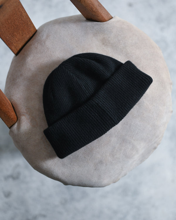 CASHMERE KNIT BIG WATCH CAP-YOKO SAKAMOTO-COELACANTH