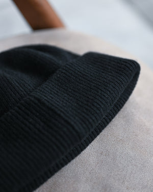 CASHMERE KNIT BIG WATCH CAP-YOKO SAKAMOTO-COELACANTH