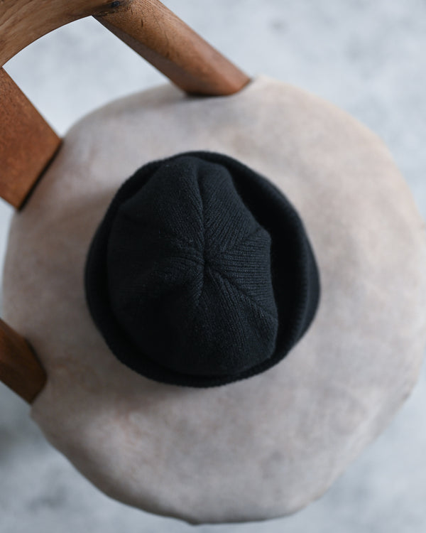 CASHMERE KNIT BIG WATCH CAP-YOKO SAKAMOTO-COELACANTH