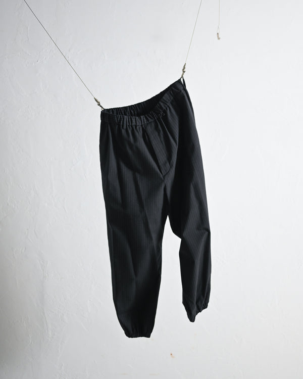 BRUSHED WOOL KUNG FU PANTS-YOKO SAKAMOTO-COELACANTH