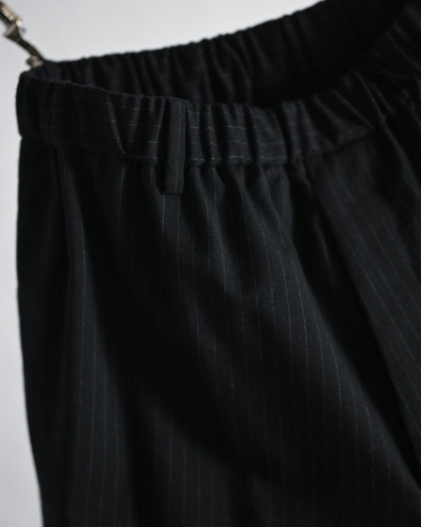 BRUSHED WOOL KUNG FU PANTS-YOKO SAKAMOTO-COELACANTH