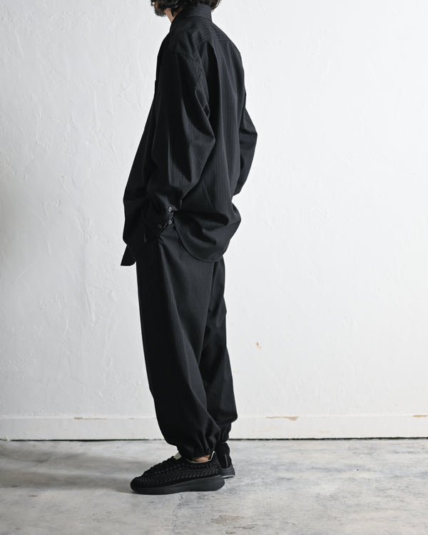 BRUSHED WOOL BIG SHIRT-YOKO SAKAMOTO-COELACANTH