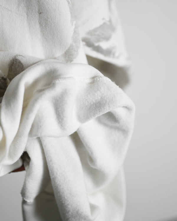 WABI SABI CREW NECK SWEAT, marble dye