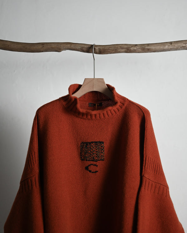Ex. lamb’s wool guernsey sweater, unisex