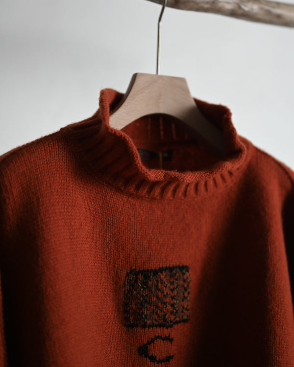 Ex. lamb’s wool guernsey sweater, unisex