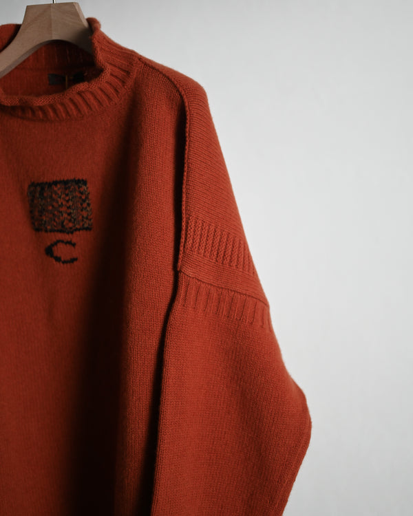 Ex. lamb’s wool guernsey sweater, unisex