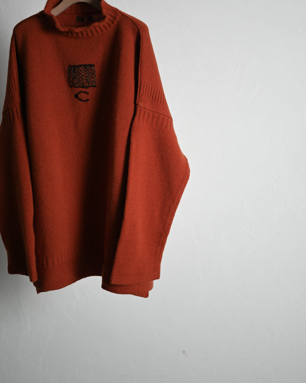 Ex. lamb’s wool guernsey sweater, unisex