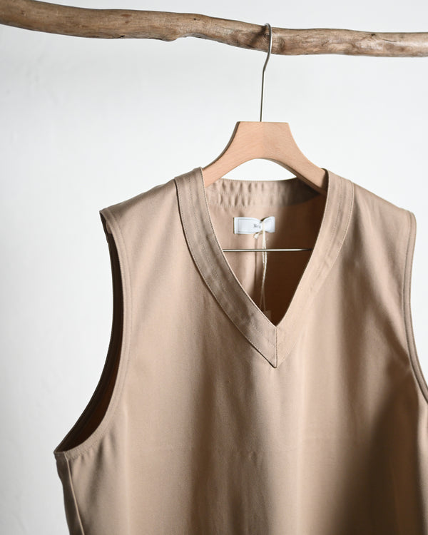 CHINO VEST, beige