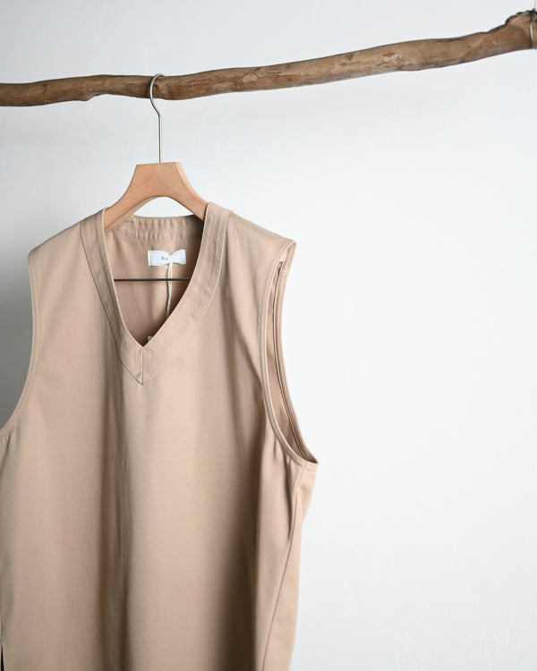 CHINO VEST, beige