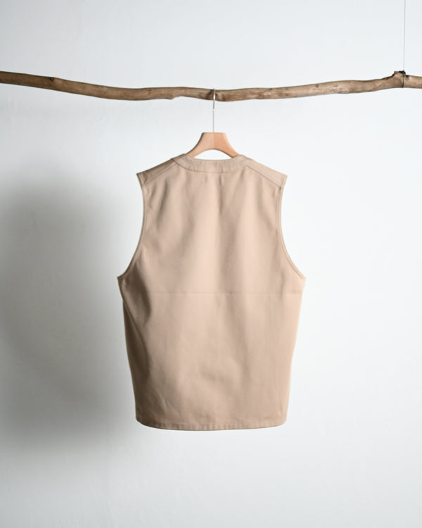 CHINO VEST, beige