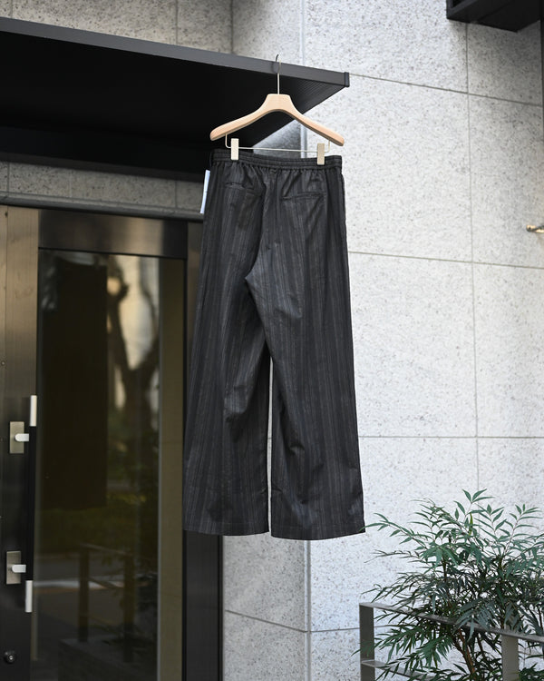 MADRAS STRIPE WIDE EASY PANTS