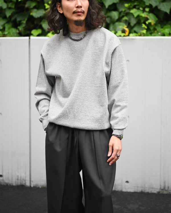 RIGID CASHMERE SWEATER P/O, gray