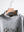 lamb’s wool guernsey sweater long QUIET, gray