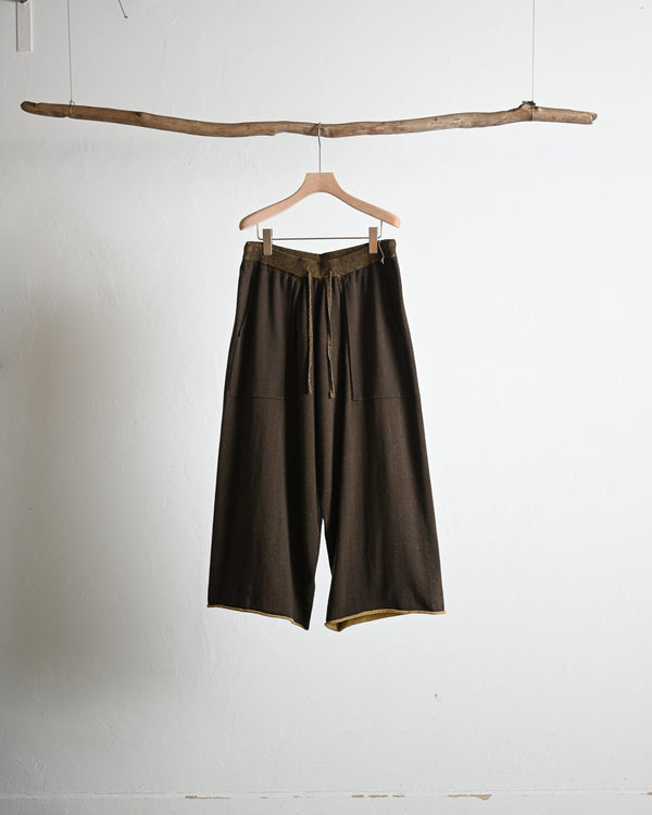 hakama knit pants, 2color