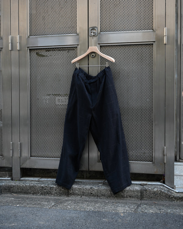 BAGGY EASY PANTS, brushed flannel
