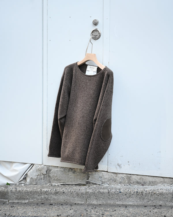 WOOL / CASHMERE BOAT NECK P/O
