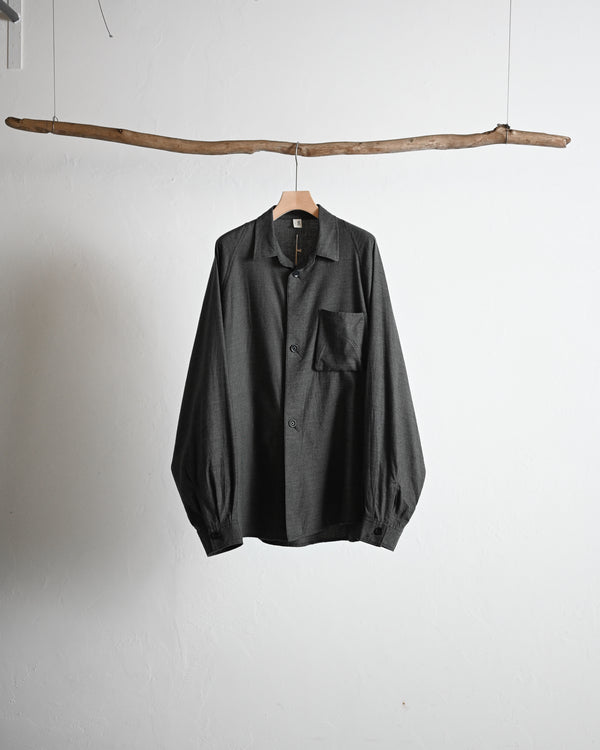nemaki wide check shirt