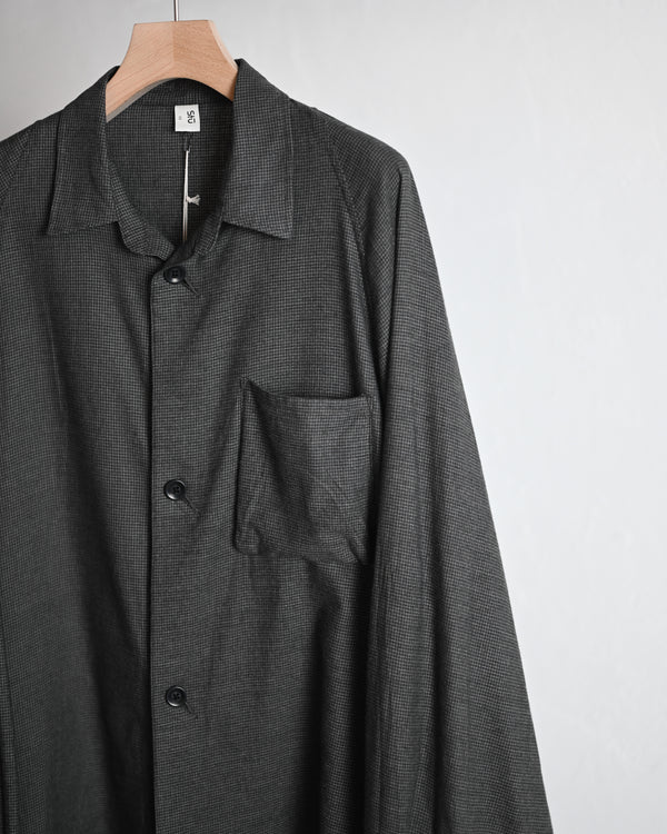 nemaki wide check shirt